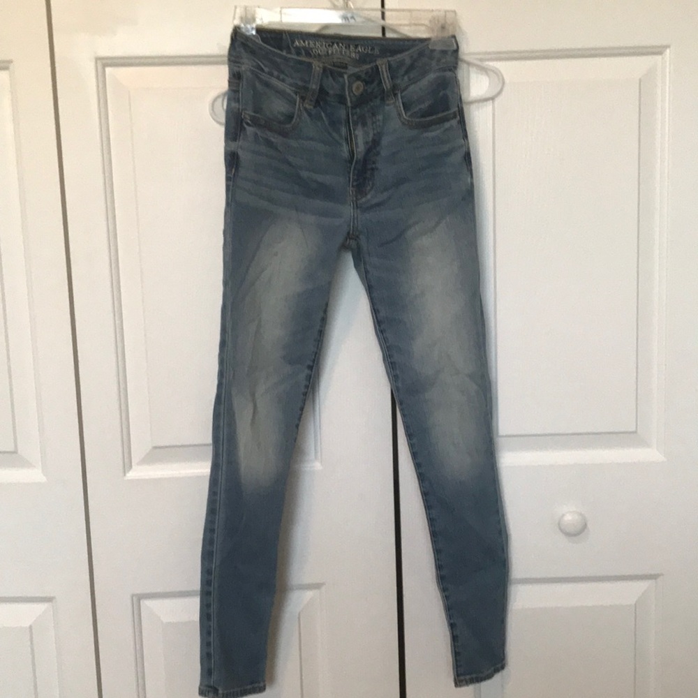 American eagle super stretch skinny jeans